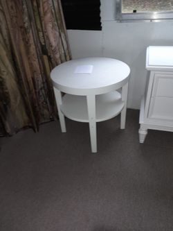 Round Little Decorative Decor Table