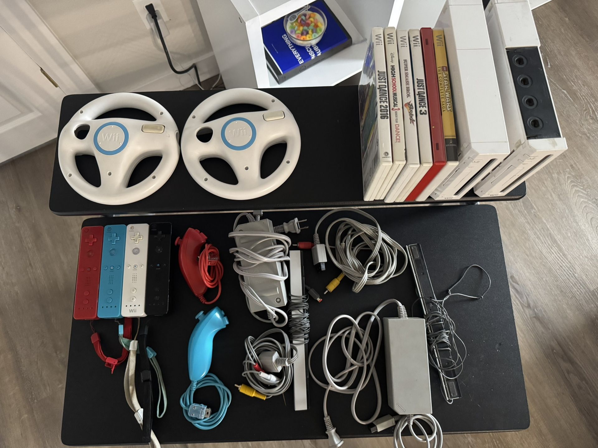 2 Wii Consoles with games