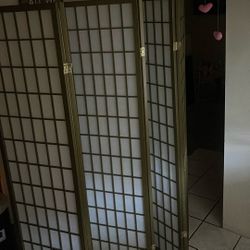 6 panel room divider 