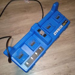 Kobalt 24V Max Brushless 4-Port Charger Station