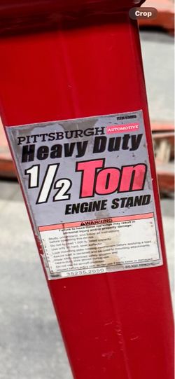 Pittsburgh engine stand