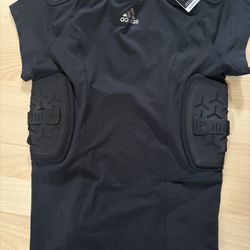 Adidas Padded Compression Shirt Black Size M