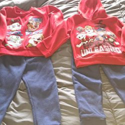4T Paw Patrol Outfits