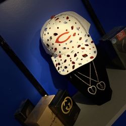 Cincinnati Reds Studded Trucker Mesh Hat.