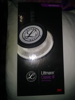 Pitman Classic 3M stethoscope, I bought this brand new it is not used at all excellent condition!!