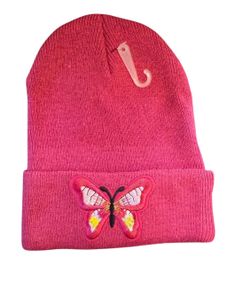 Kids Beanie with a customized patch