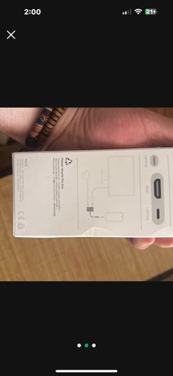 Apple Lighting Cable To Digital AV