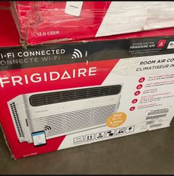 AC - Frigidaire 8,000 BTU Smart Window Air Conditioner with Wi-Fi  Covers 350 Sq Ft