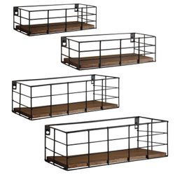 Set of 4 shelves