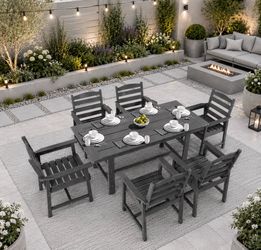 Brand new patio outdoor dining table set