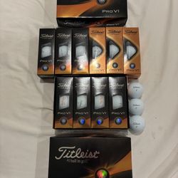 Brand New Titleist Pro V1 Golf Balls