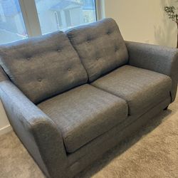 Grey Love Seat