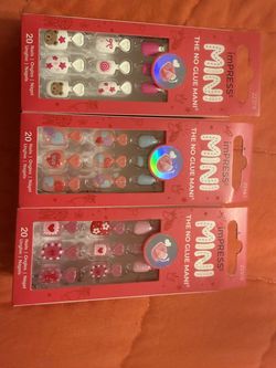 Impress mini no glue nails girls