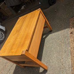 Vintage Desk With Feature 