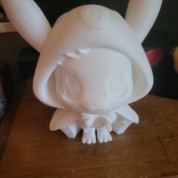 Pokemon 3D Printed Eevee Wearing Umbreon Hood