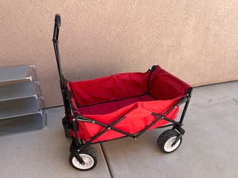 Durable collapsible wagon