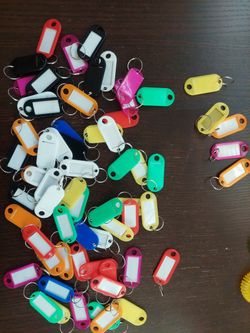 New Key Ring Tags ALL