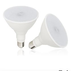 Radar Motion Sensor Outdoor Flood Light Bulbs, Dusk to Dawn LED Security Light E26 Base PAR38 Motion Activated 5000K Daylight, 15W(100-Watt Replacemen