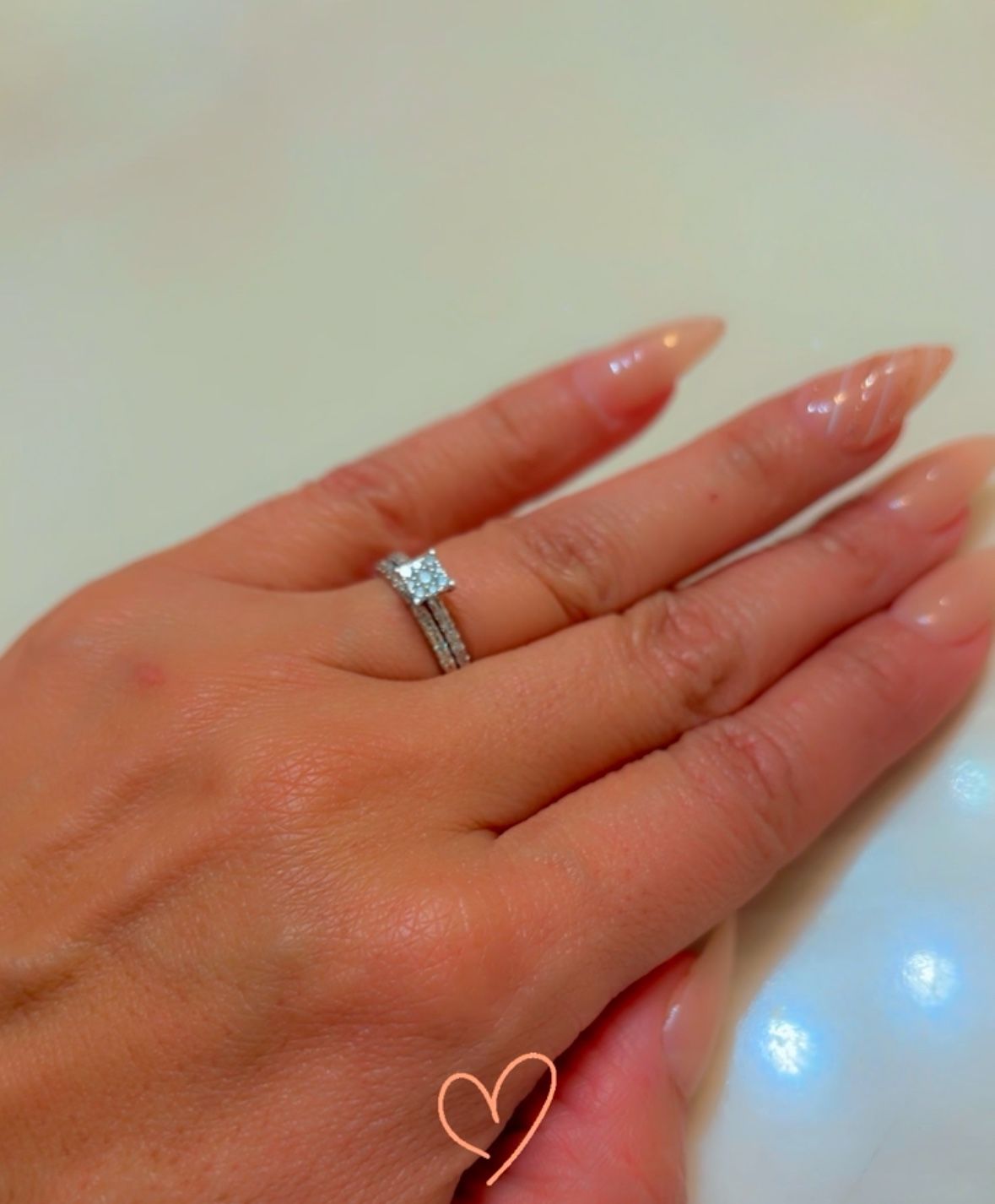 Engagement Ring Helzberg Diamond With Life Time Warranty