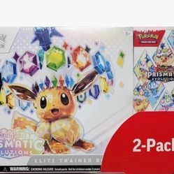 Prismatic Evolutions Etb And Booster Bundle 
