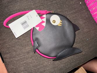 Converse fish coin purse wristlet