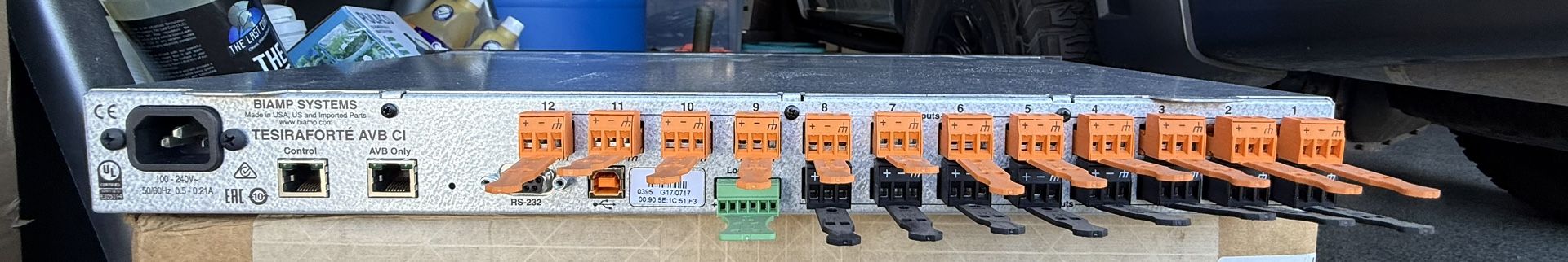 Biamp Tesira Forte AVB CI
