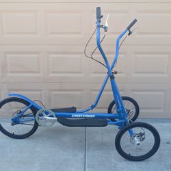 Street strider Eleptical bike. 3 speeds disc brakes. Like New with Freshly túne up. Retail price $1200. Selling For only $450.   the best low-impact, 