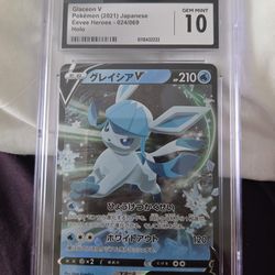 Glaceon V Pokémon Japanese 024/069 CGC Gem Mint 10