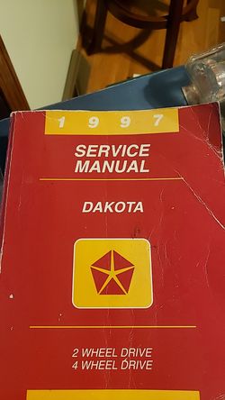 Dodge Dakota service manual 1997