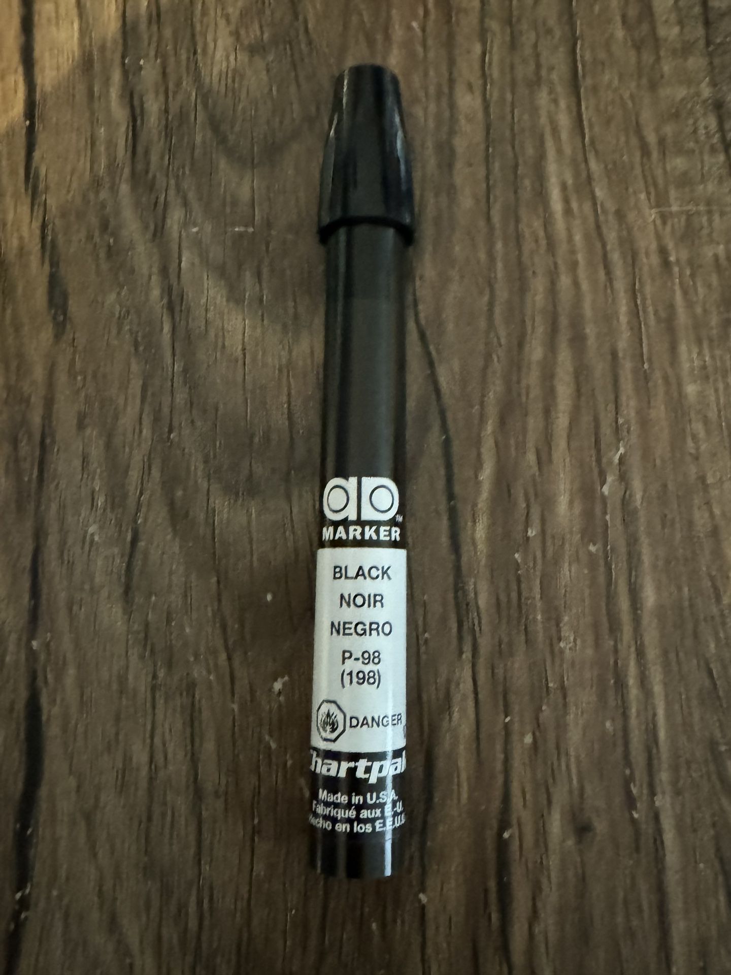 Black Chartpak Marker