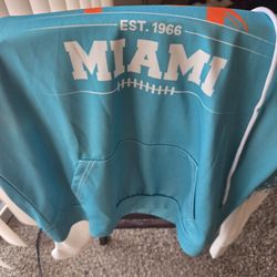 Miami Dolphins Hoodie Size Small Woman