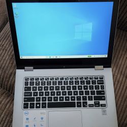 Dell Touchscreen 2 in 1 Intel Duo Core 8 GB RAM 500 GB SSD Webcam hdmi windows 10 