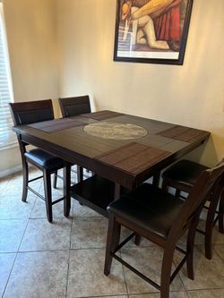 Dinning table and chairs