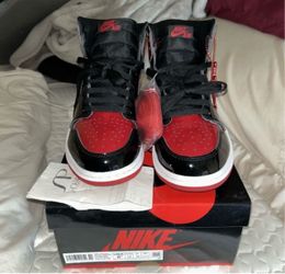Air Jordan 1 bred size 9.5