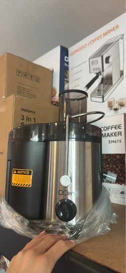 QCen Centrifugal Juicer Stainless Steel