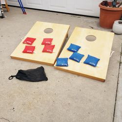 Cornhole Game Or Bean Bag Toss 