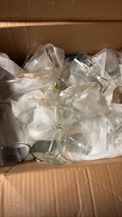 Vintage glassware