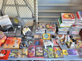 Untested Bulk Video Game Xbox Sega PC Playstation VCR DS N64 Gaming Lot