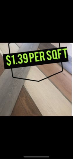 $1.39/sqft Vinyl Planks - Pacoima - Same Day Pickup
