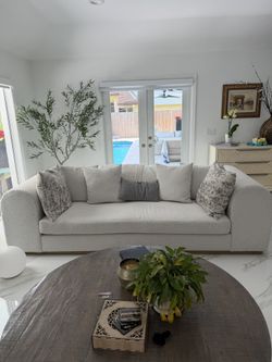 SUNPAN CASPIAN BOUCLE SOFA- Retails 4k