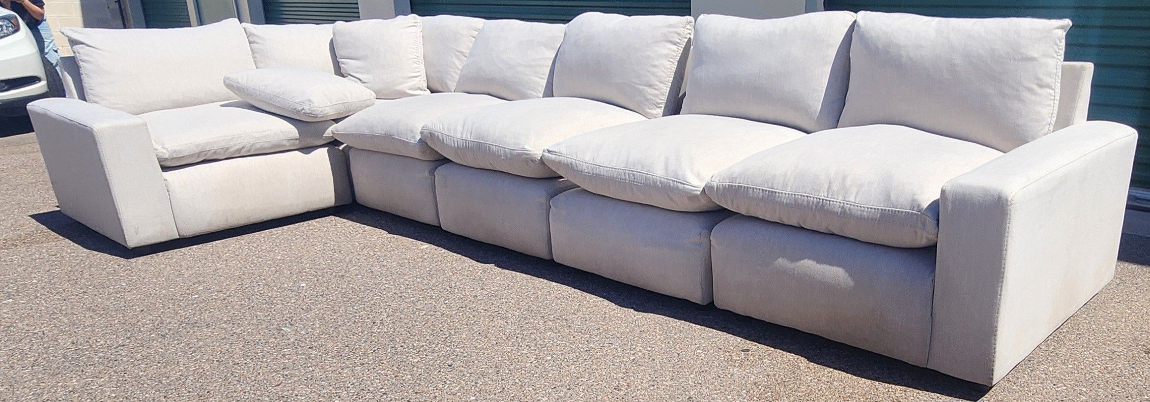 Ashley Modular Cloud Couch + FREE DELIVERY