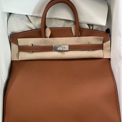 Hermes Birkin HAC 40 Togo Gold 