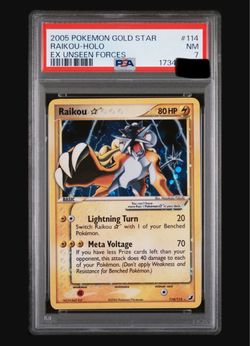 New Cert Gold Star Raikou