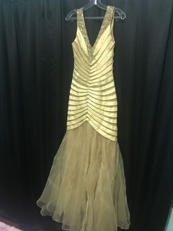 Gold Party Dress