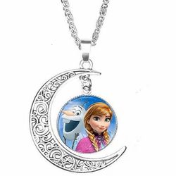 Snow Princess Jewelry Pendant Necklace-i only ship  item