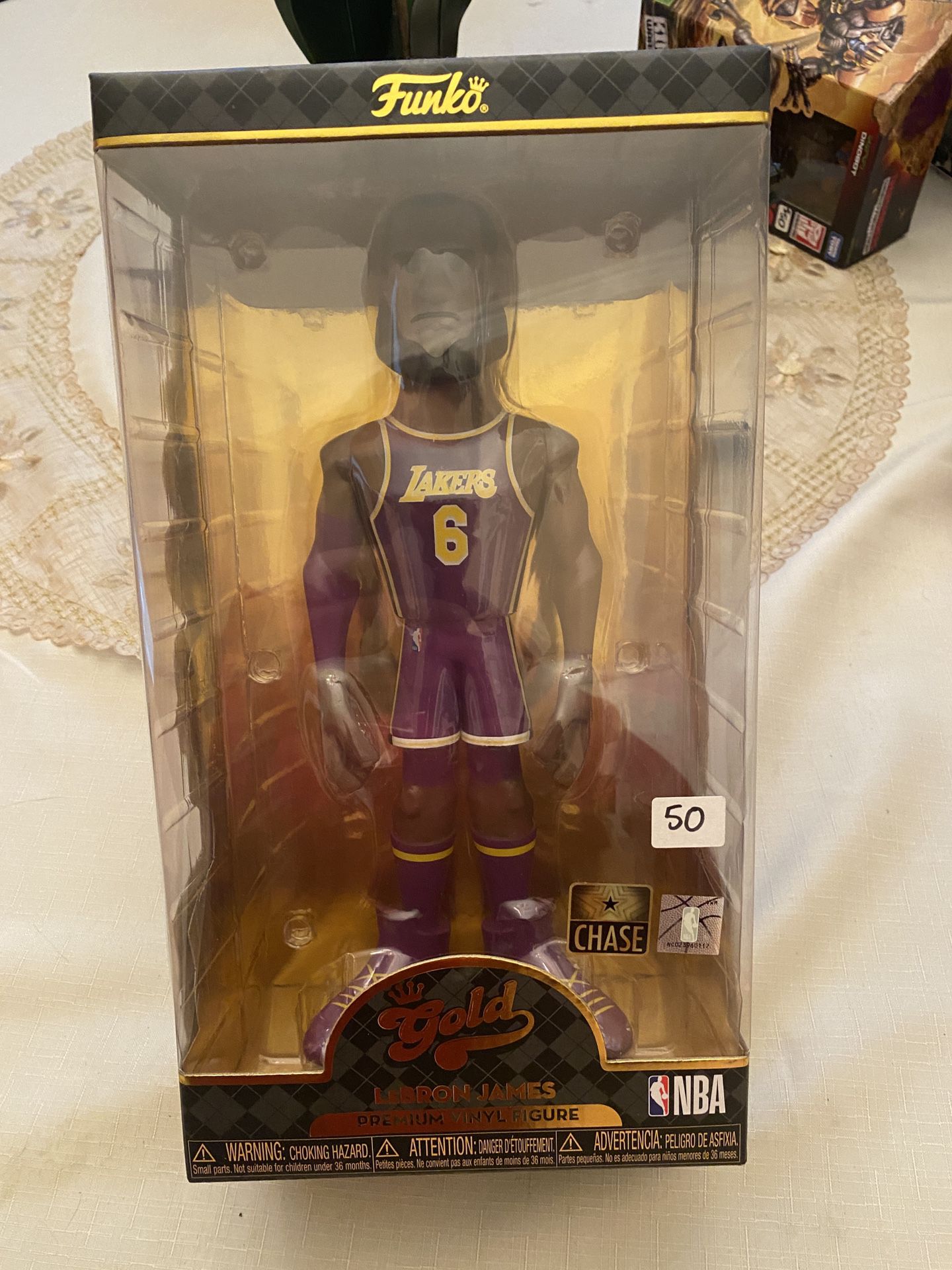 LeBron James Lakers Funko Gold Vinyl Figure