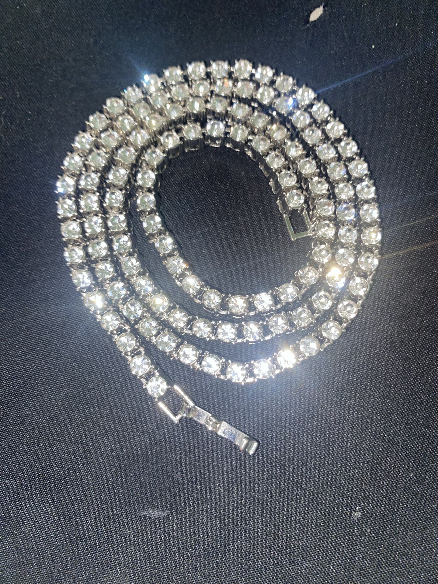 Silver Tennis Chain