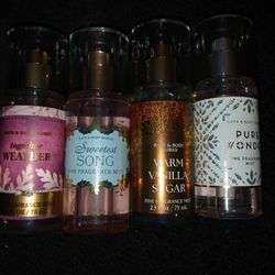 Bath And Body Works Fragrances