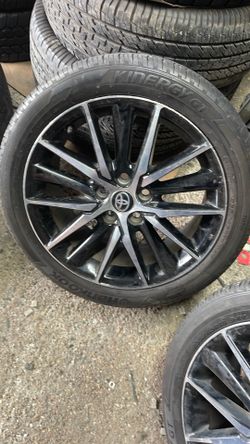 Set de rines 18” toyota Camry