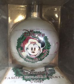 Disney 2001 Christmas Ornament